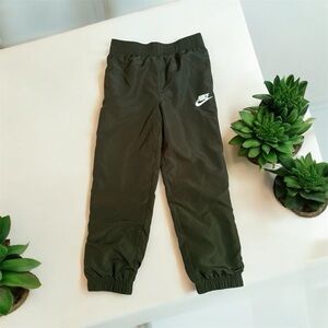 Nike Kids Olive Green Joggers size:6